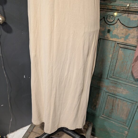 Size 4 Lululemon Beige All Yours Tank Maxi Dress - Picture 3 of 6